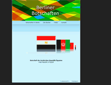 Tablet Screenshot of berlinerbotschaften.de